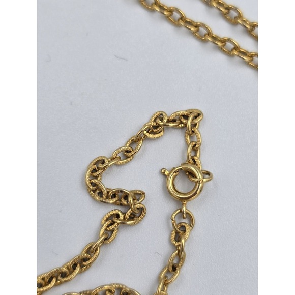 Vintage Bicentennial 1776 Spinner Liberty Bell Pendant Necklace Gold Tone - Picture 6 of 14